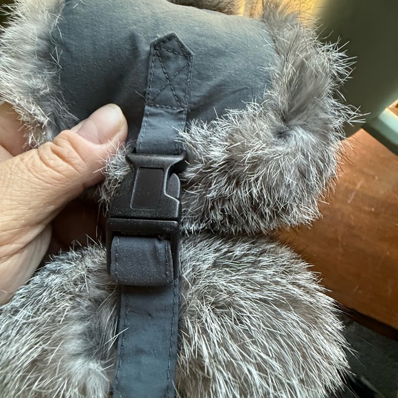 Mad Bomber Hat Large Trapper Fake Fur Lined Snap Button Pilot Cap - Picture 7 of 13